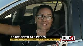 Albuquerque gas station charges nearly $7 a gallon