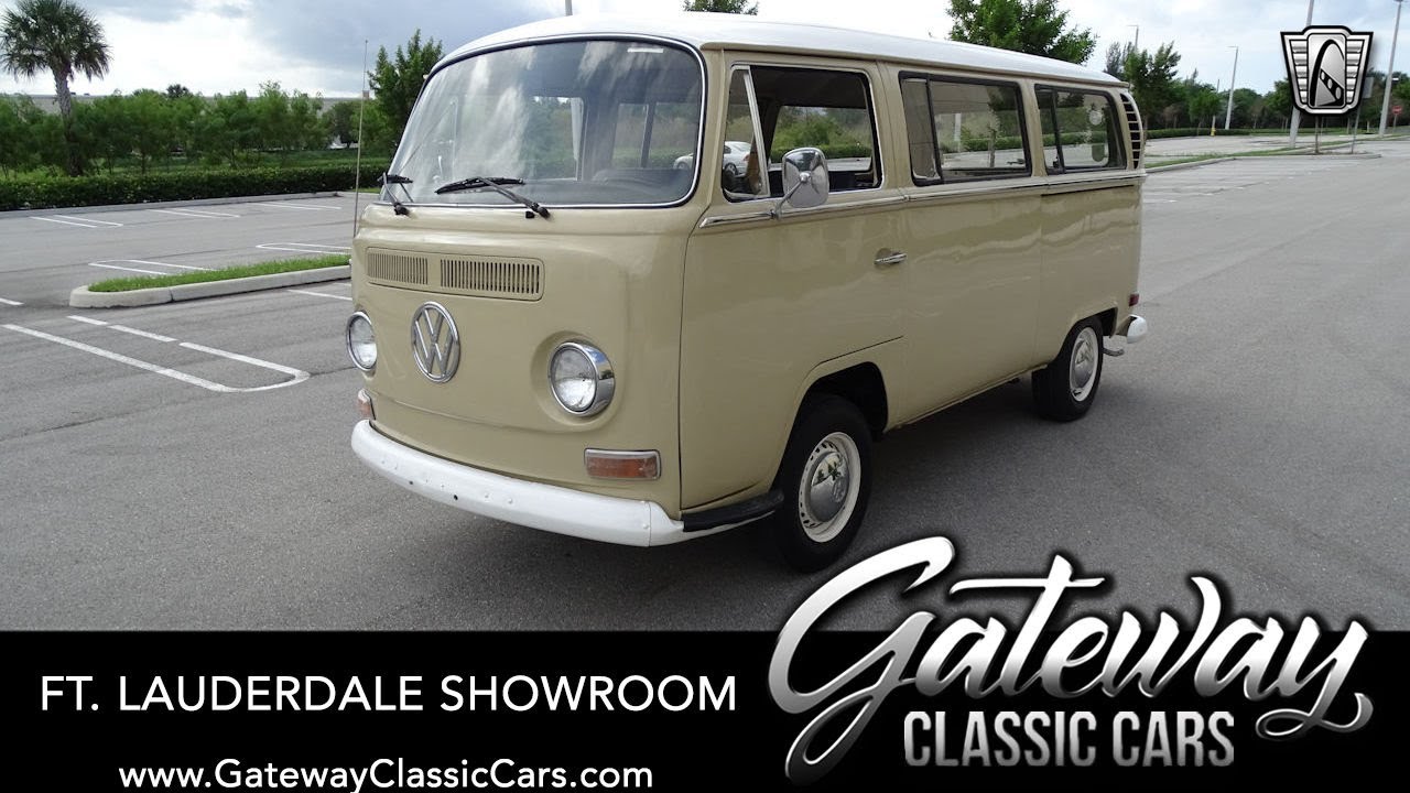 1971 Volkswagen Bus Kombi Gateway Classic Cars Ft Lauderdale 1244