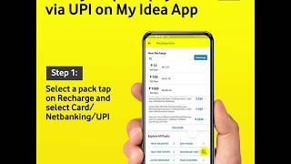 Recharge with UPI via My Idea App screenshot 3