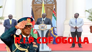 LIVE:BREAKING !PRESIDENT RUTO ADDRESSING NATION OVER DEAD OF CDF OGOLLA ON KDF CHOPPER IN STATEHOUSE