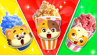 🐱 Show da Família Gato - Música da Pipoca🍿😍 | Músicas Infantis em Português | Compilação