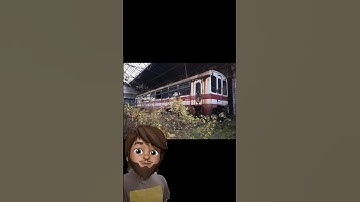 Forgotten Beauty: Abandoned Train Rusting in Time #like #subscribe #train #railway #abandoned