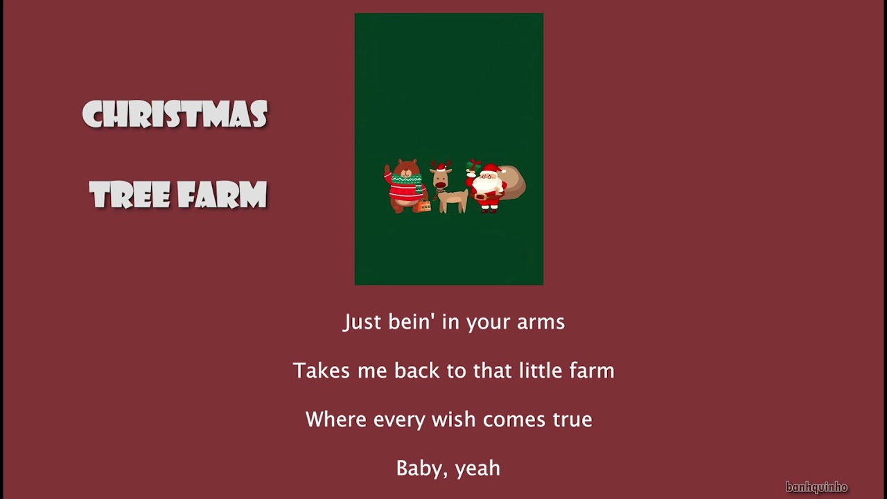 Taylor Swift Christmas Tree Farm (Lyric) YouTube