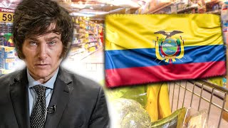 ¿Es más barato un pais dolarizado? Ecuador vs Argentina en supermercados!