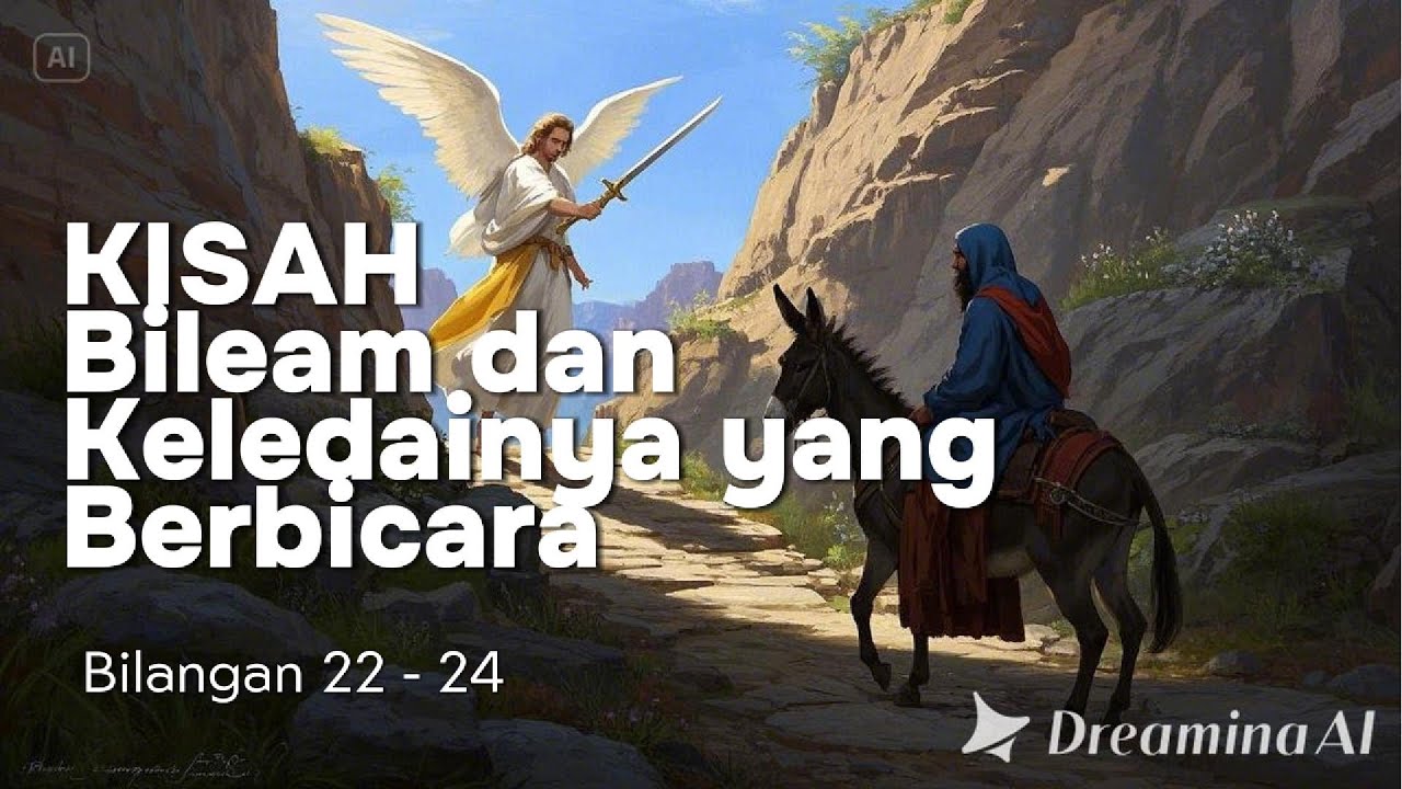 Kisah Bileam dan Keledainya yang Berbicara | Bilangan 22 - 24 | Cerita ...