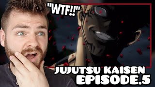 ITADORI IS GONE??!! | JUJUTSU KAISEN EPISODE 5 | New Anime Fan! | REACTION