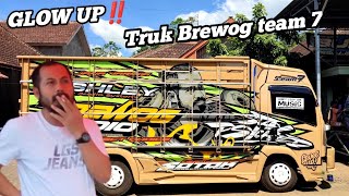 Glow Up Wach Asli Keren Truk Brewog Team 7 Sudah Siap Dibuwat Ngaspal