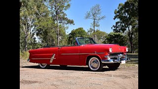 1953 Ford Crestline Sunliner Convertible