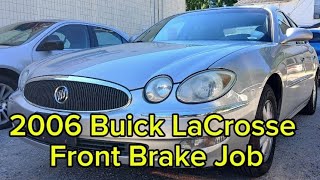 2006 Buick LaCrosse - Front Brake Pads & Rotors - Remove & Replace