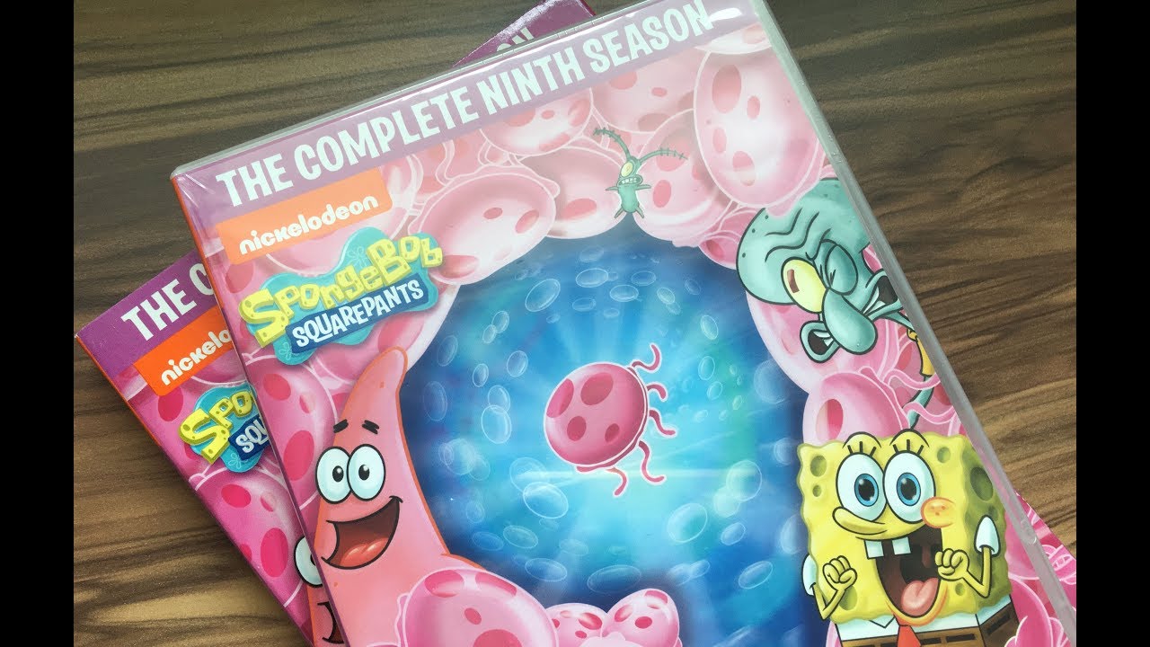 Spongebob The Complete 9th Season Dvd Boxset 17 Unboxing Review Youtube