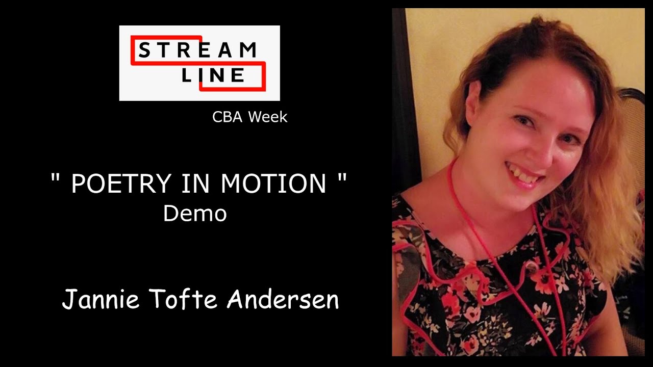 POETRY IN MOTION LINE DANCE (JANNIE TOFTE ANDERSEN) STREAMLINE