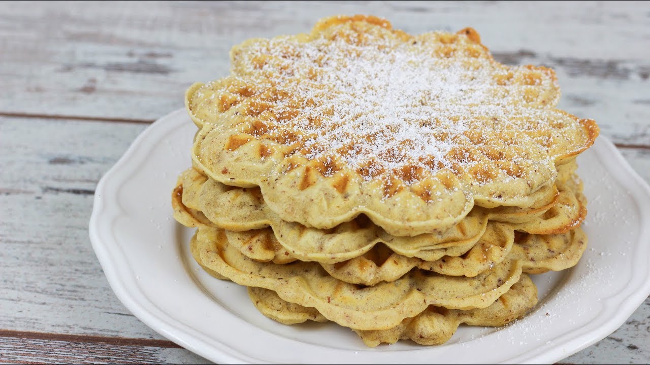 Nusswaffeln I Sooo lecker - Nuss Waffeln - YouTube