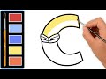 How to Draw Alphabet Lore Easy | A - B - C  | Alphabet Lore (A-B-C)