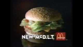 1985 McDonald's New McDLT commercial.