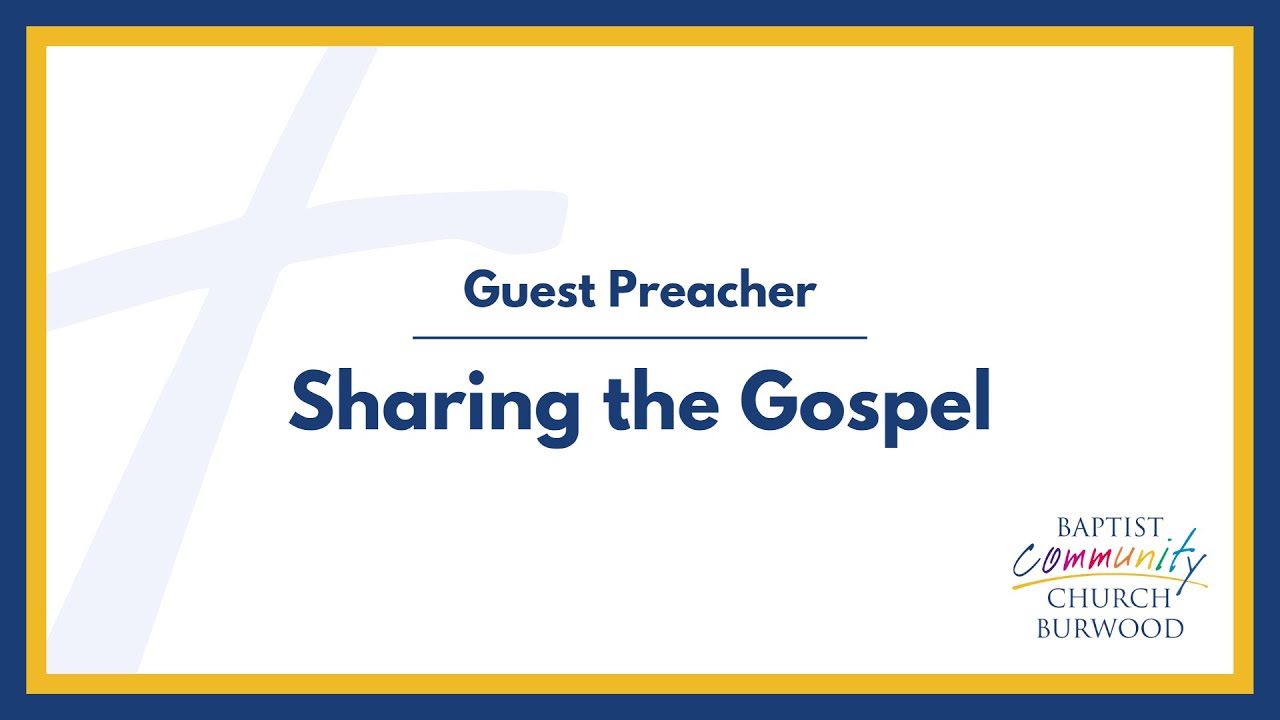 Sharing the Gospel - YouTube