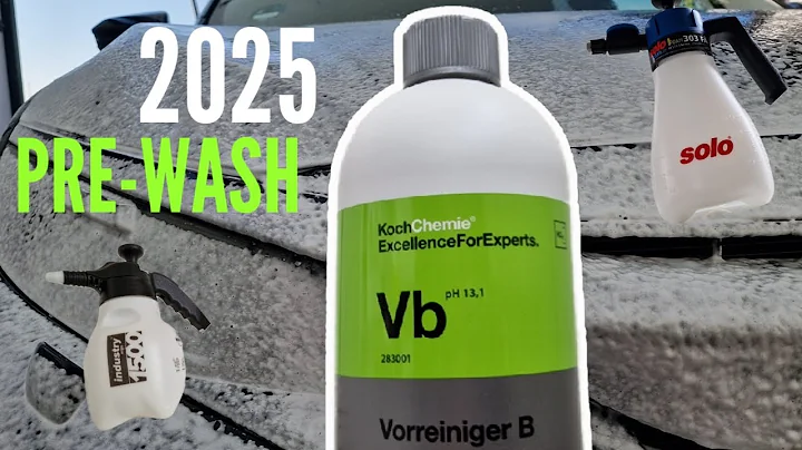 PRE-Wash 2025 With Koch Chemie Vorreiniger B (Multi Star) High Alkaline Pre-Cleaner & Luxury Sprayer