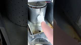Epic satisfying lard making process in action