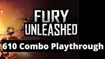 Fury Unleashed (PS4) - 610 Combo and Perfect Combo Playthrough #furyunleashed