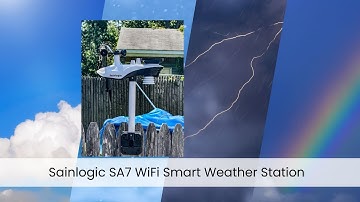 🌪️ Ultimate Weather Gadget?! Sainlogic SA7 WiFi Weather Station UNBOXING & First Look! 🌈