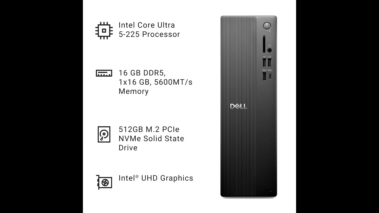 Review: Dell Slim Desktop ECS1250 | Core Ultra 5, 16GB DDR5, 512GB