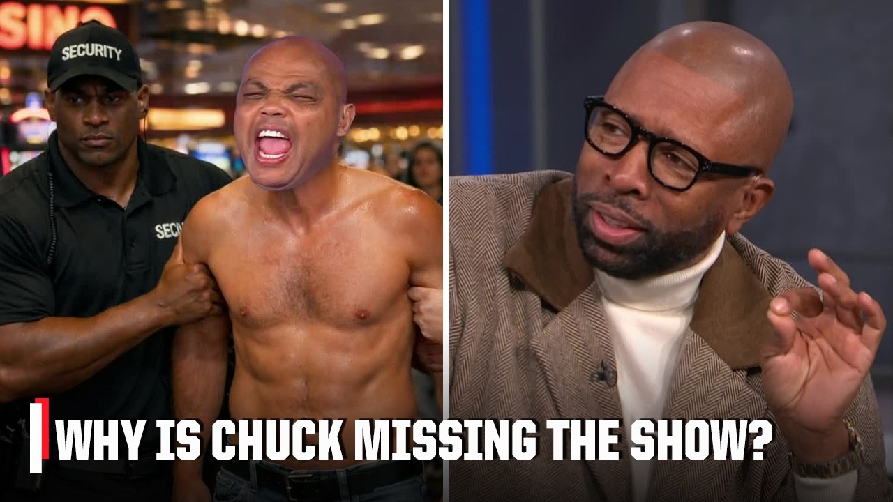 Kenny Smith doesn’t approve of Charles Barkley missing the show due to the Super Bowl 😂