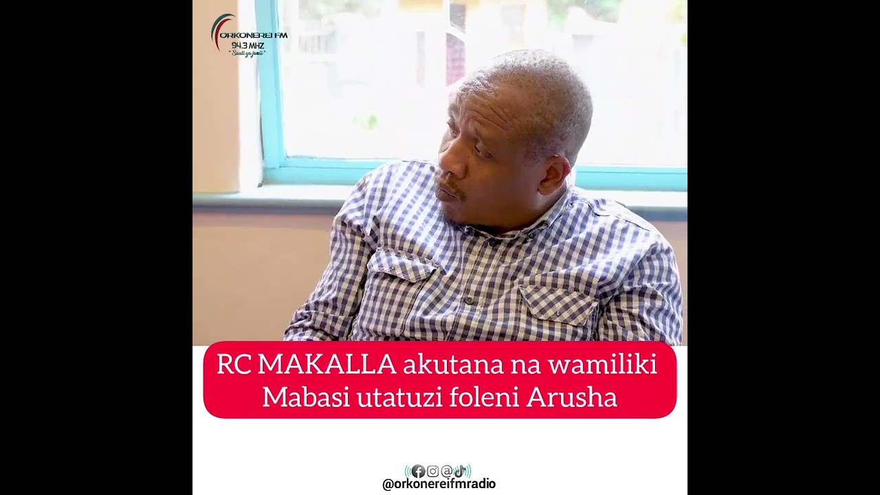 RC MAKALLA AKUTANA NA WAMILIKI WA MABASI UTATUZI WA FOLENI ARUSHA