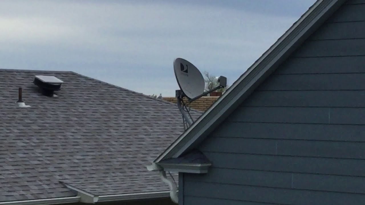 An DirecTV Satellite Dish from 2002 YouTube