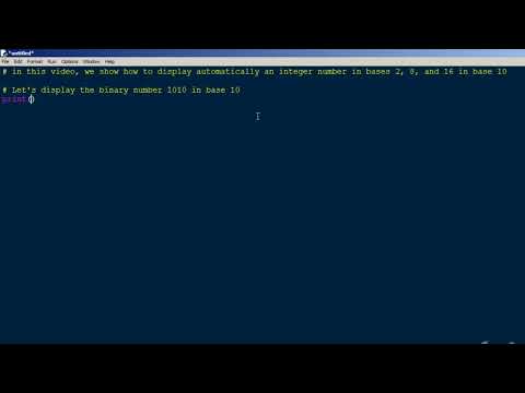 Python Tutorial: Convert Binary, Octal, and Hexadecimal to Decimal