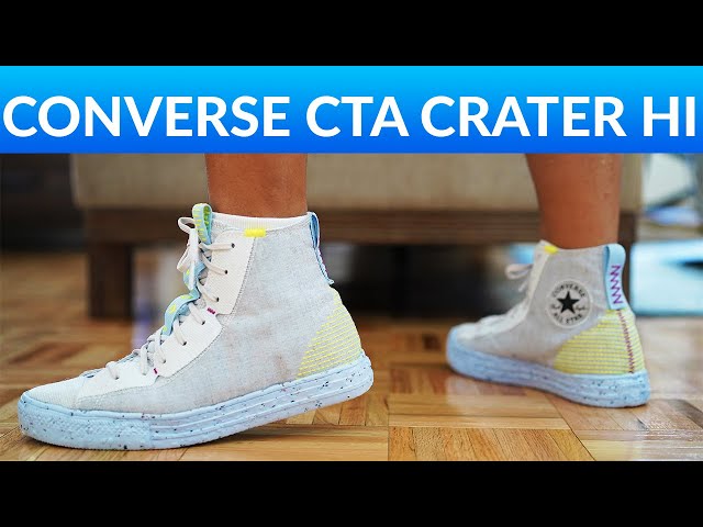 NEW AUTHENTIC CONVERSE CHUCK TAYLOR ALL STAR CRATER HIGH TOP  SNEAKERS  US 9 NEW AUTHENTIC CONVERSE CHUCK TAYLOR ALL STAR CRATER HIGH TOP  main image 2