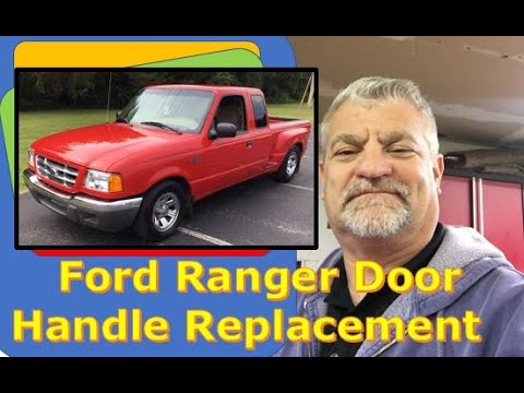 How to Replace Front Exterior Door Handle 1998-2011 Ford Ranger 