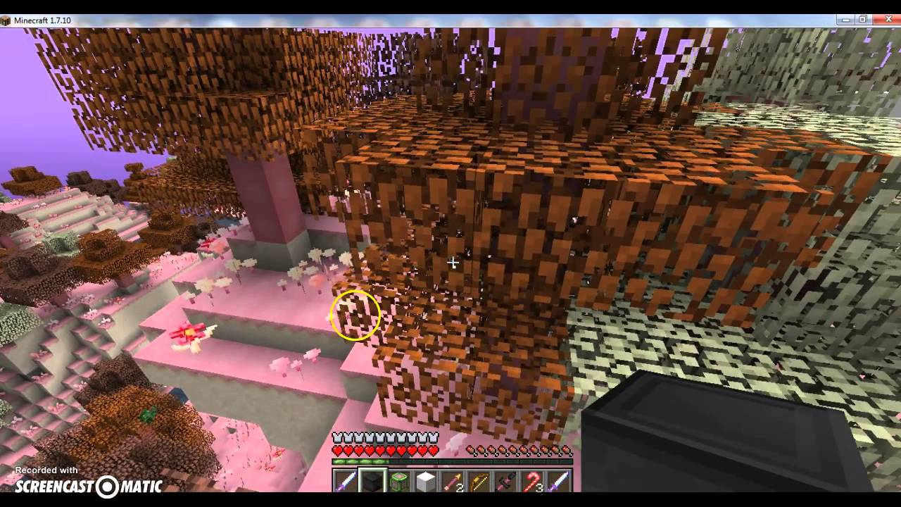 Minecraft CANDY CRAFT mod showcase (Mobs, Tools, Armor)