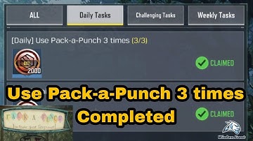 How to Use Pack-a-Punch 3 times in Zombies Mode | Cod Mobile | How to Find Electronic Components