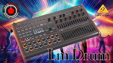 Behringer LM Drum - My First Steps!