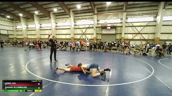 138 Lbs Cons. Round 2 - James Cao, CA Vs Raenan Al...