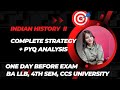  🎯Indian History-II Complete Strategy + PYQ Analysis | BA LLB 4th Semester | CCS University Meerut 🔥