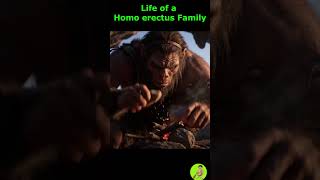 Life of a Homo erectus Family #humanevolution #hominids #earlyhumans