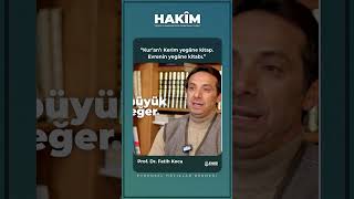"Kur'an'ı Kerim yegane kitap."🗣️Prof. Dr. Fatih Koca #fatihkoca #shorts #keşfet