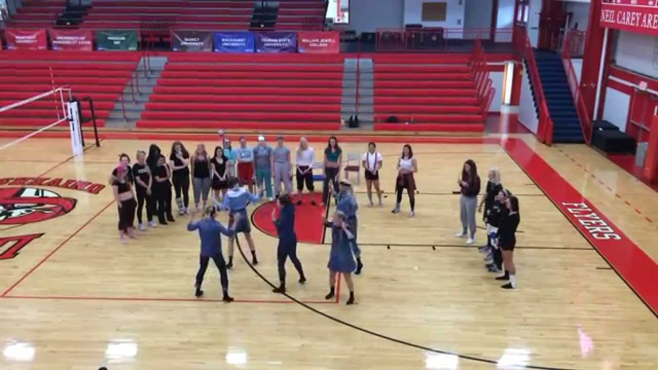 Lewis University Women's Volleyball Dance YouTube