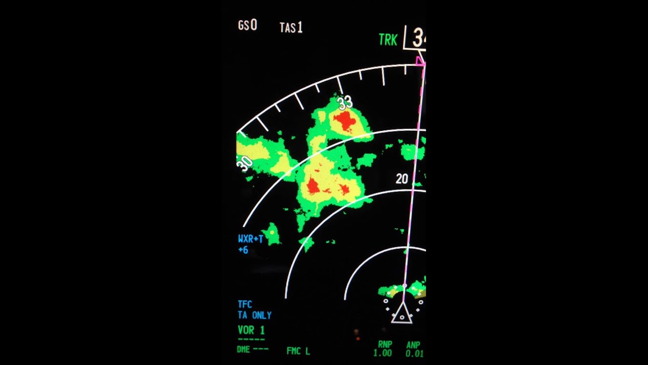 New weather radar from Prosim737 - YouTube