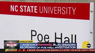 ABC11's Coverage of NC State's Poe Hall and Rep. Ross' Push to Maintain the NIOSH Investigation