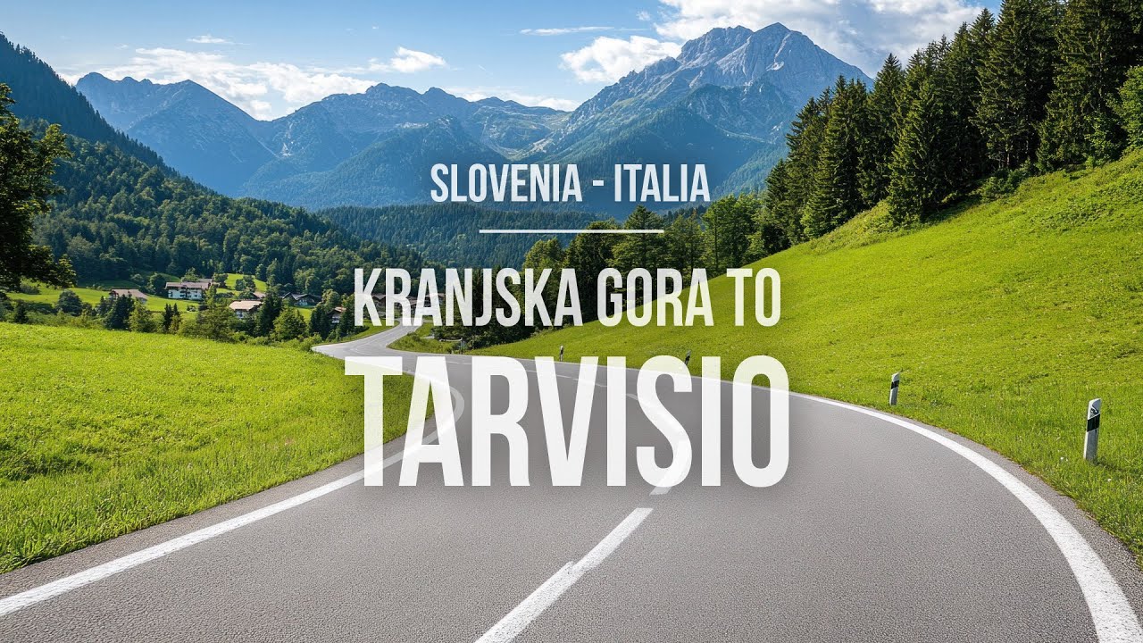 Пейзажный автопутешествие: Тарвизио, Италия через Краньску Гору, Словения