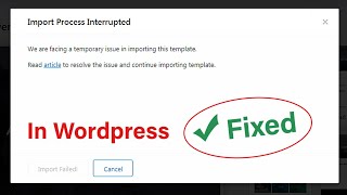 Here's how to fix "Astra starter template import process interrupted" in wordpress | H GraphicsPro Net Worth