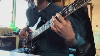 【1番ベースcover】 AKASAKI - Kiss Kiss Kiss 