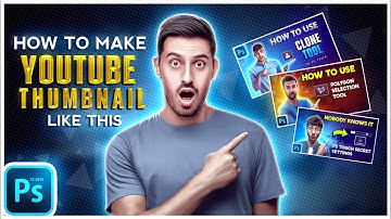 How To Make HD Glow YouTube Thumbnail In Ps Touch Mobile // Quick And Easy Tutorial For Beginners.