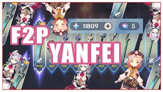 F2P WISHING ON YANFEI