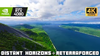 New Minecraft River is Beyond Belief | Exploring with Distant Horizons   ReTerraForged