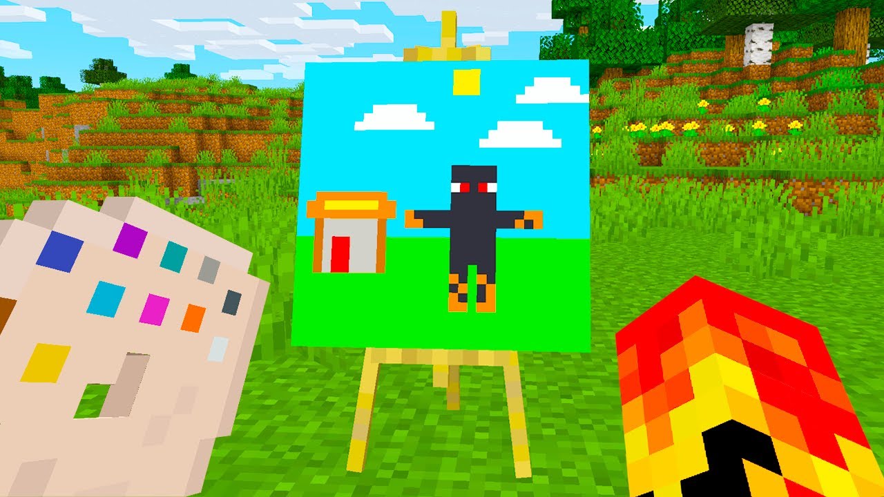 TUDO QUE DESENHAR APARECE NA BATALHA DE MOBS DO MINECRAFT 