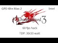 GPD Win Max 2 - Intel - Drakengard 3 [PS3: RPCS3] [60 fps hack] [TDP: 35/20]