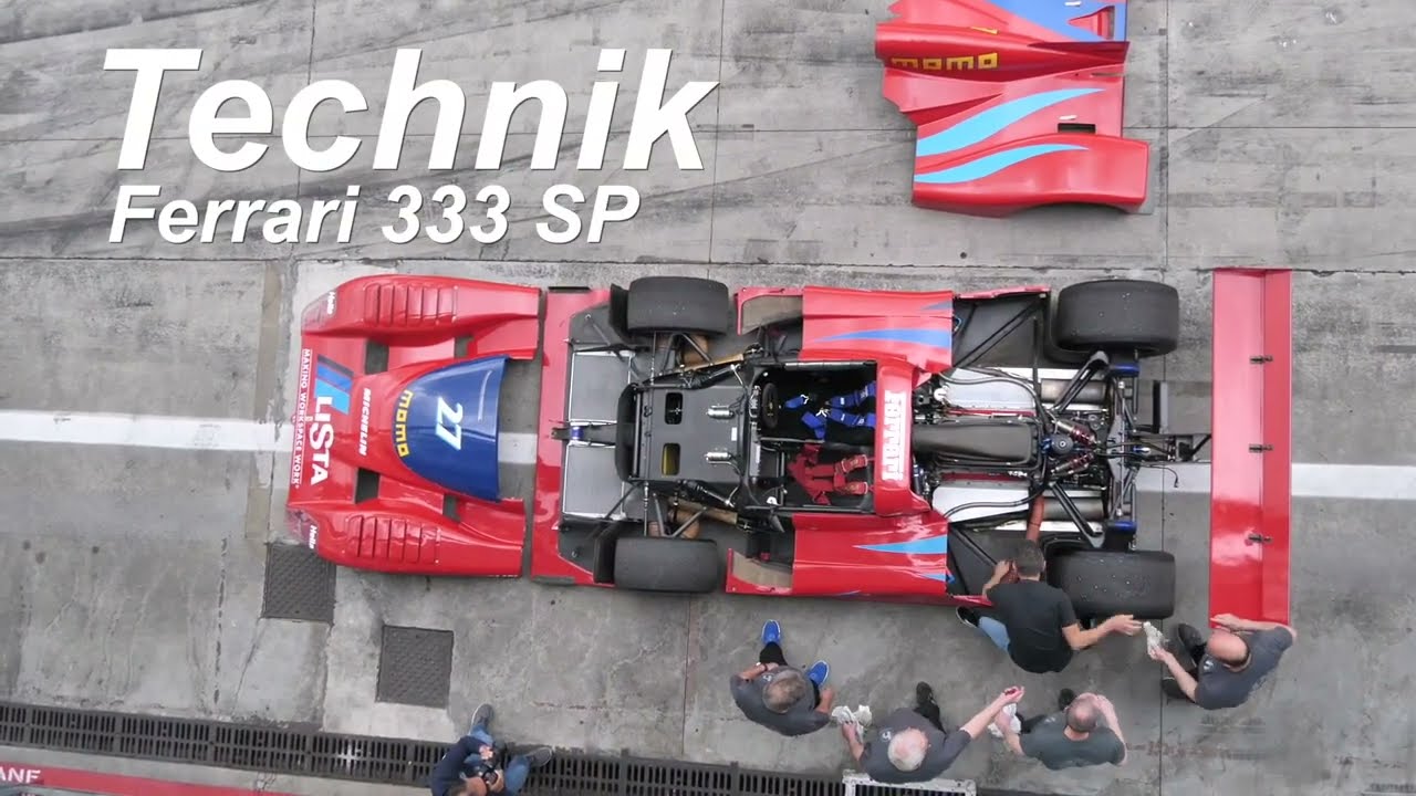 1/43 Spark Ferrari 333 SP Presentation USA 1994 SCFI01 CS462
