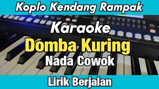 Karaoke - Domba Kuring Nada Cowok Koplo Kendang Rampak Lirik Berjalan